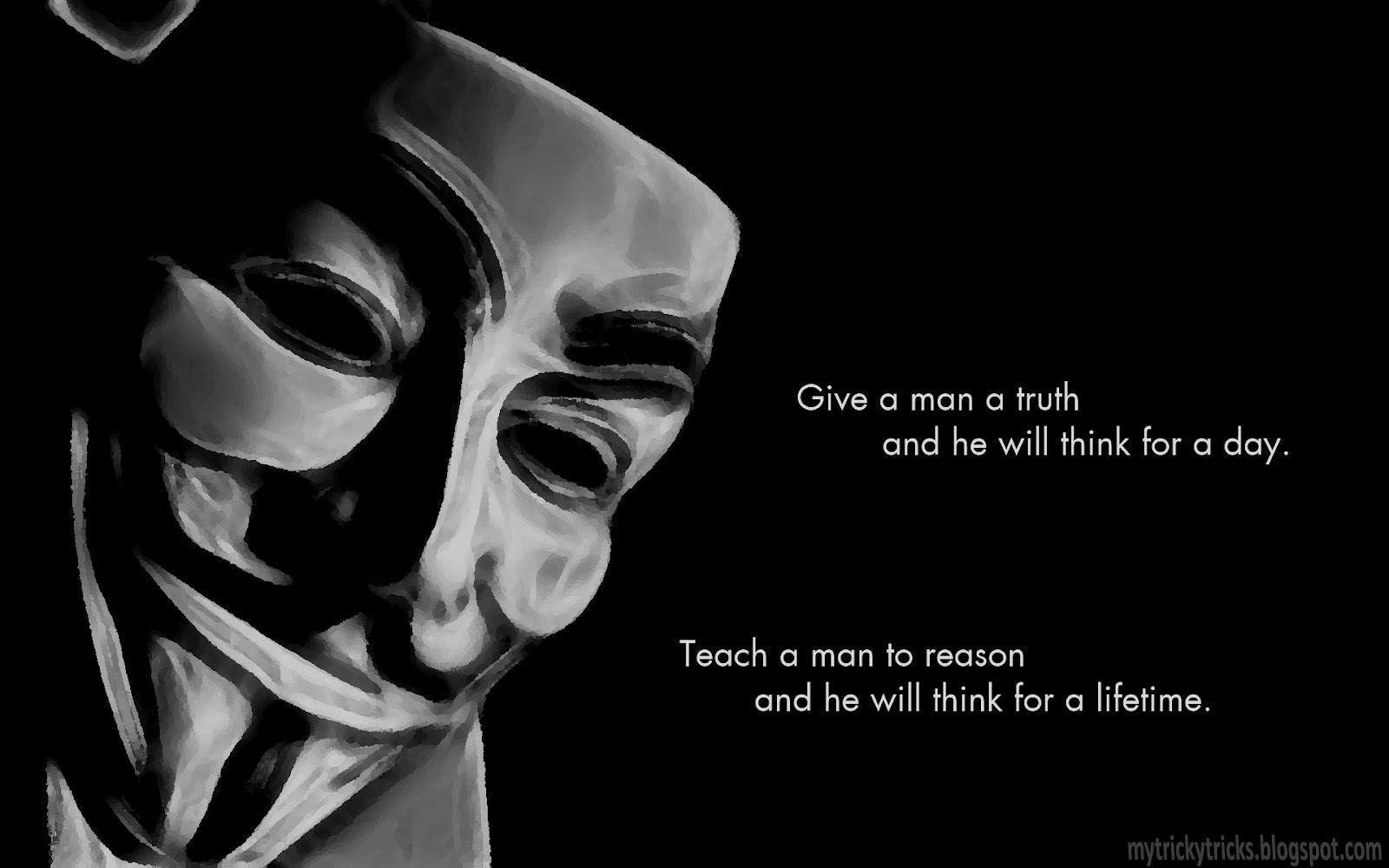 Wallpaper For > Anonymous Hacking Wallpaper