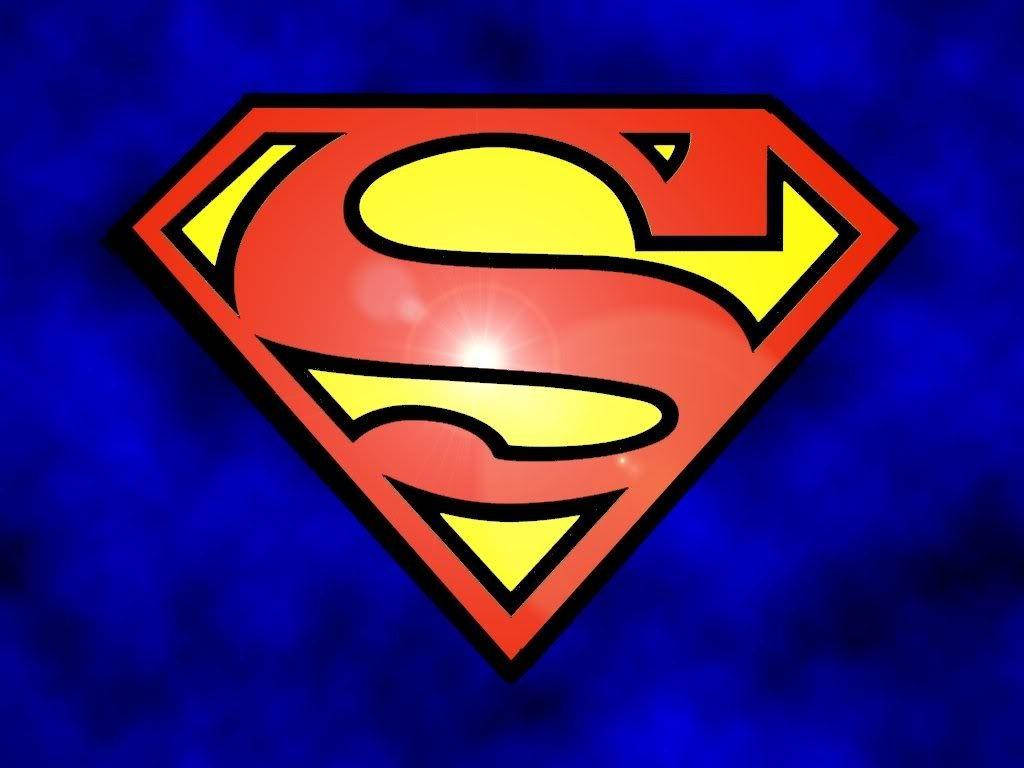 Wallpaper For > Superman Logo Wallpaper 3D
