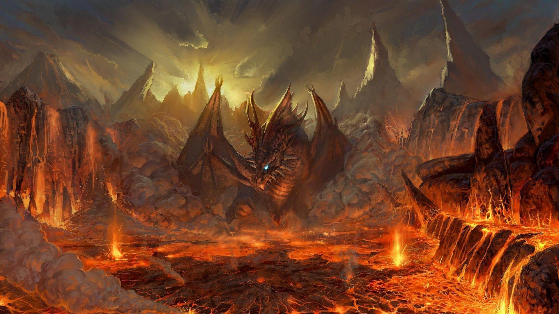 1080p Dragon Background Wallpaper