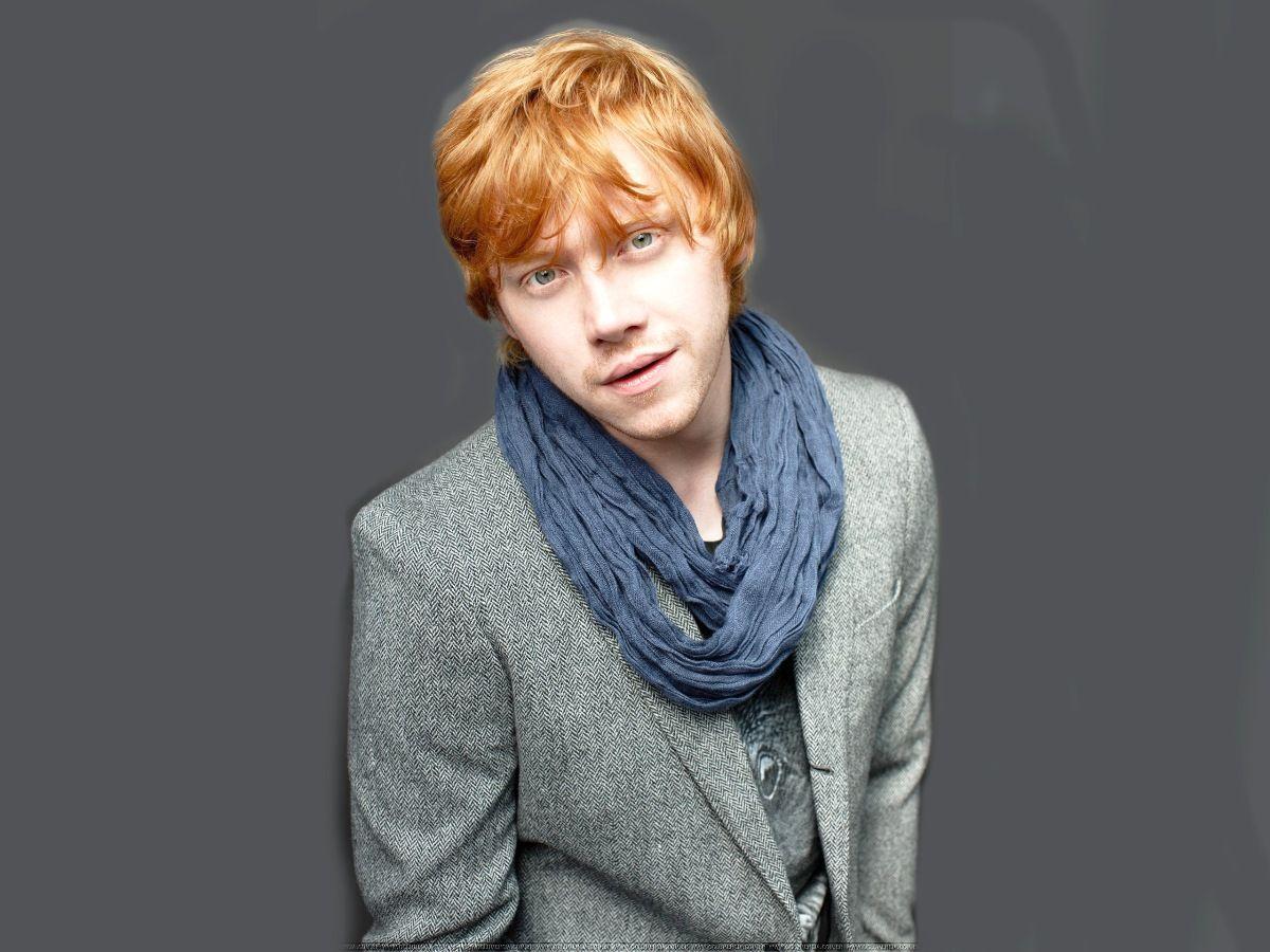 Rupert Grint Wallpaper Playing Ron Weasley on the Harry Potter