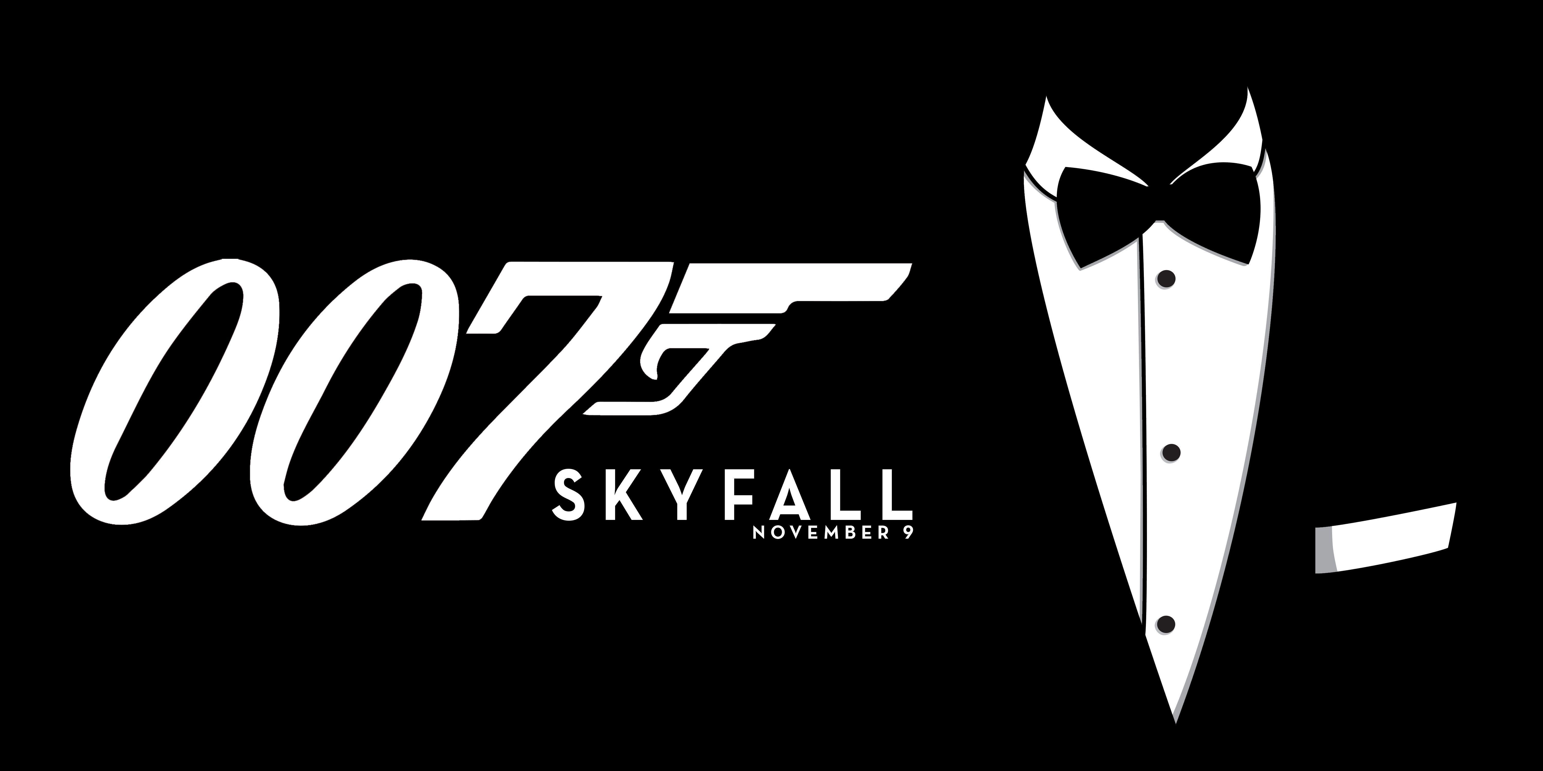 James Bond Skyfall Logo Wallpaper