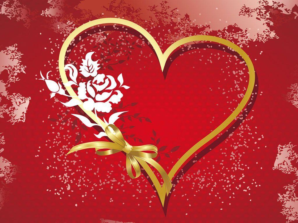 Red love heart wallpaper, free hearts wallpaper
