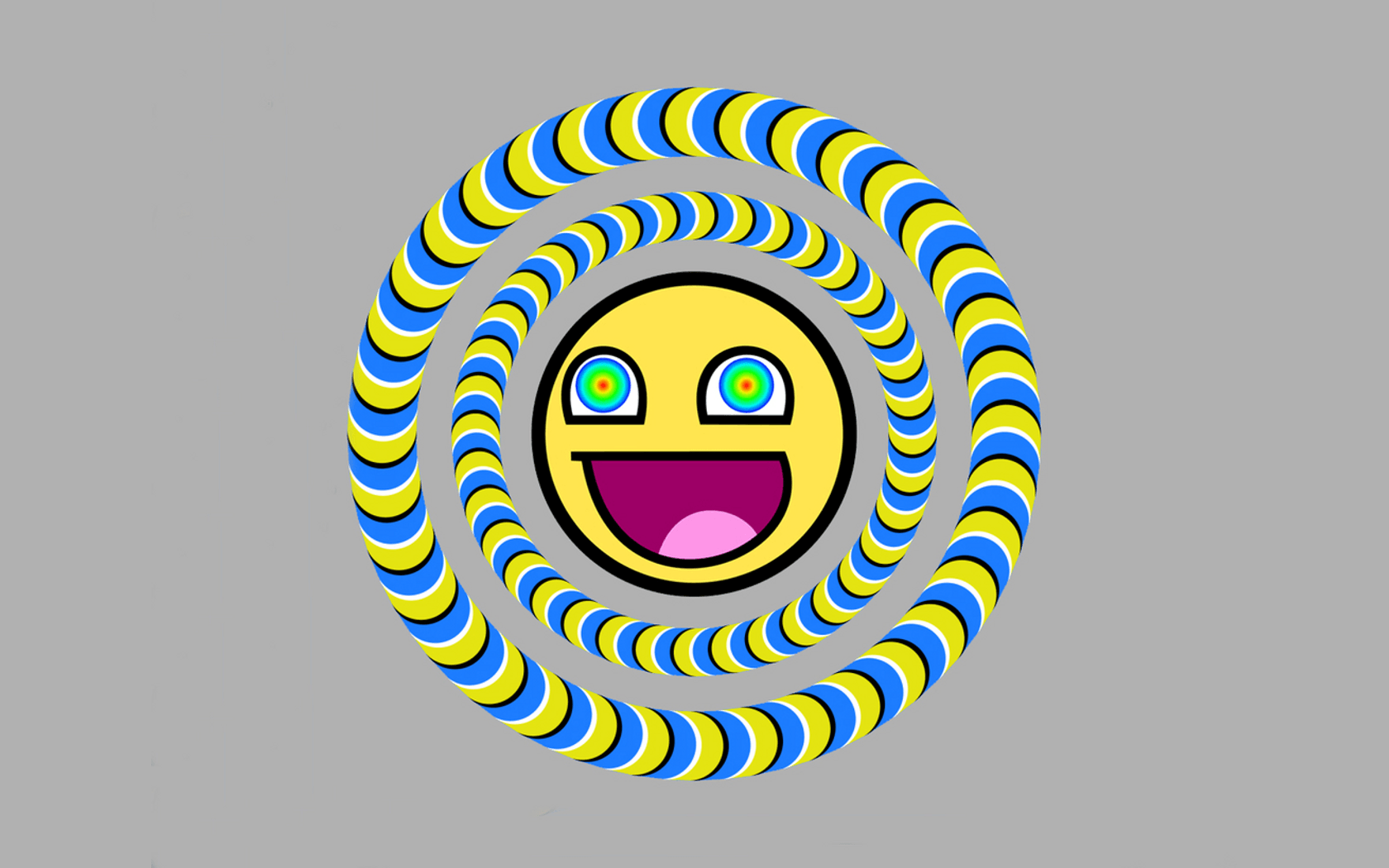 Download Awesome Smiley Face Wallpaper 41020 1680x1050 px High