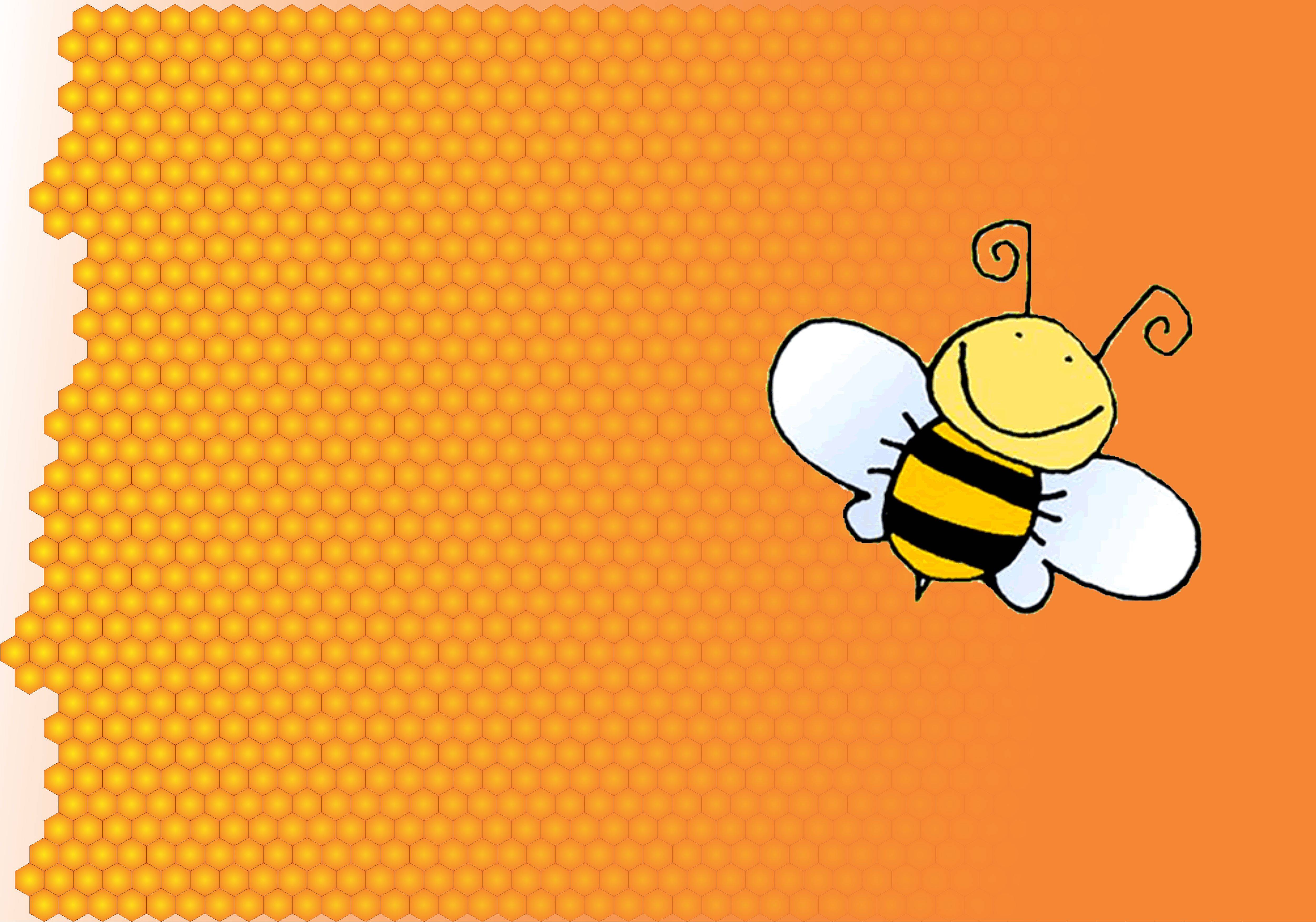 Bee Honey Wallpaper