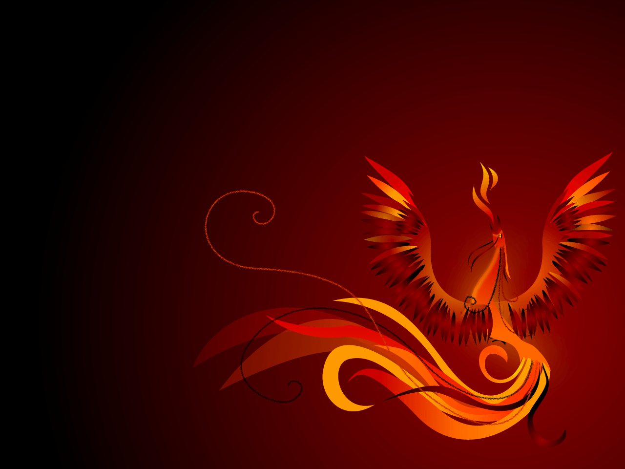 image For > Cool Phoenix Bird Wallpaper