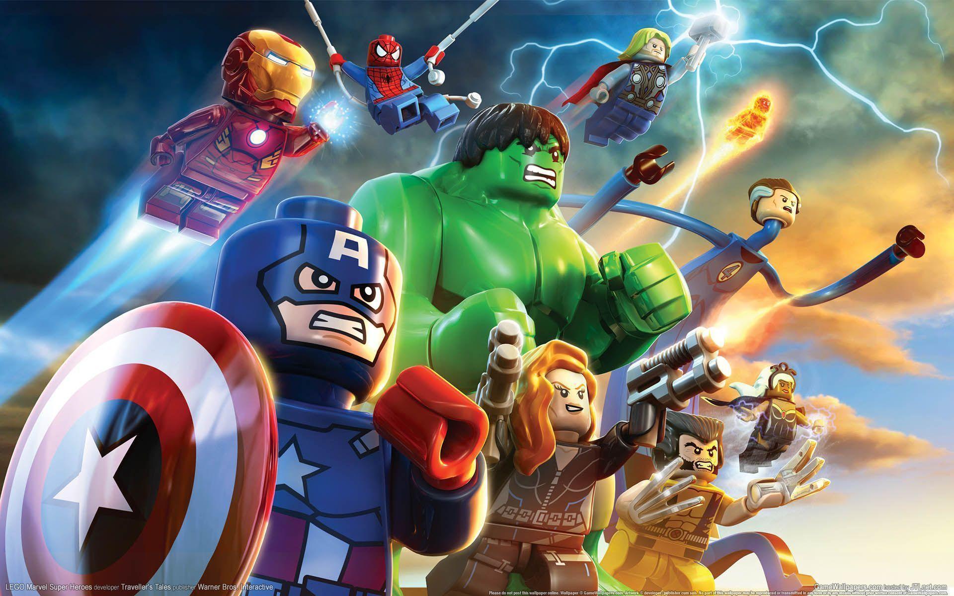 Lego Marvel Super Heroes Game HD Wallpaper