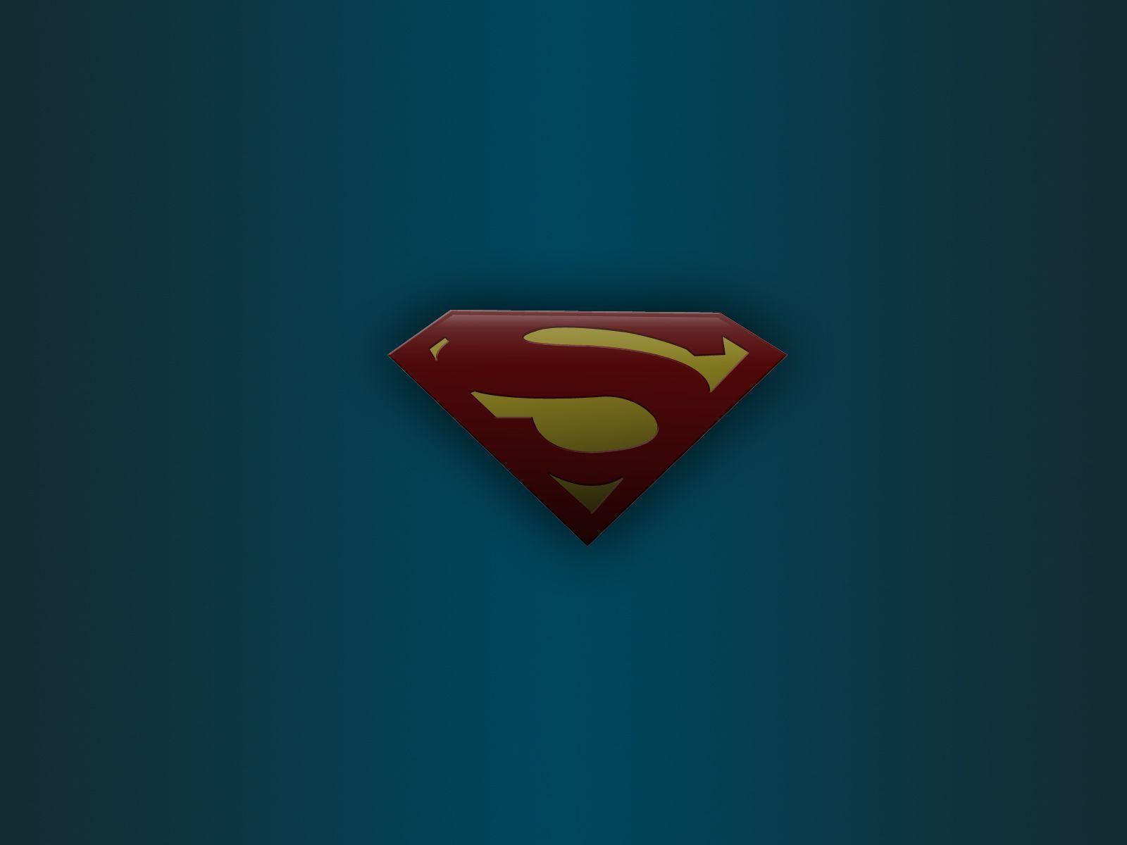 Wallpaper For > Superman Logo Wallpaper HD