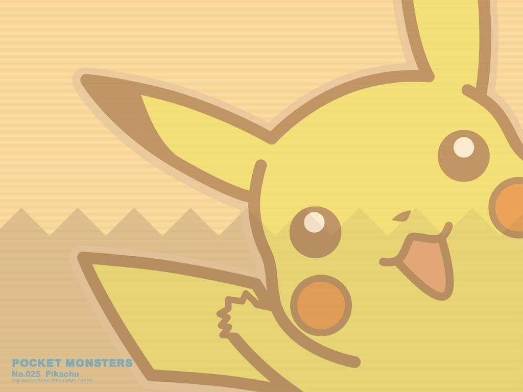 Wallpaper For > Cute Baby Pikachu Wallpaper
