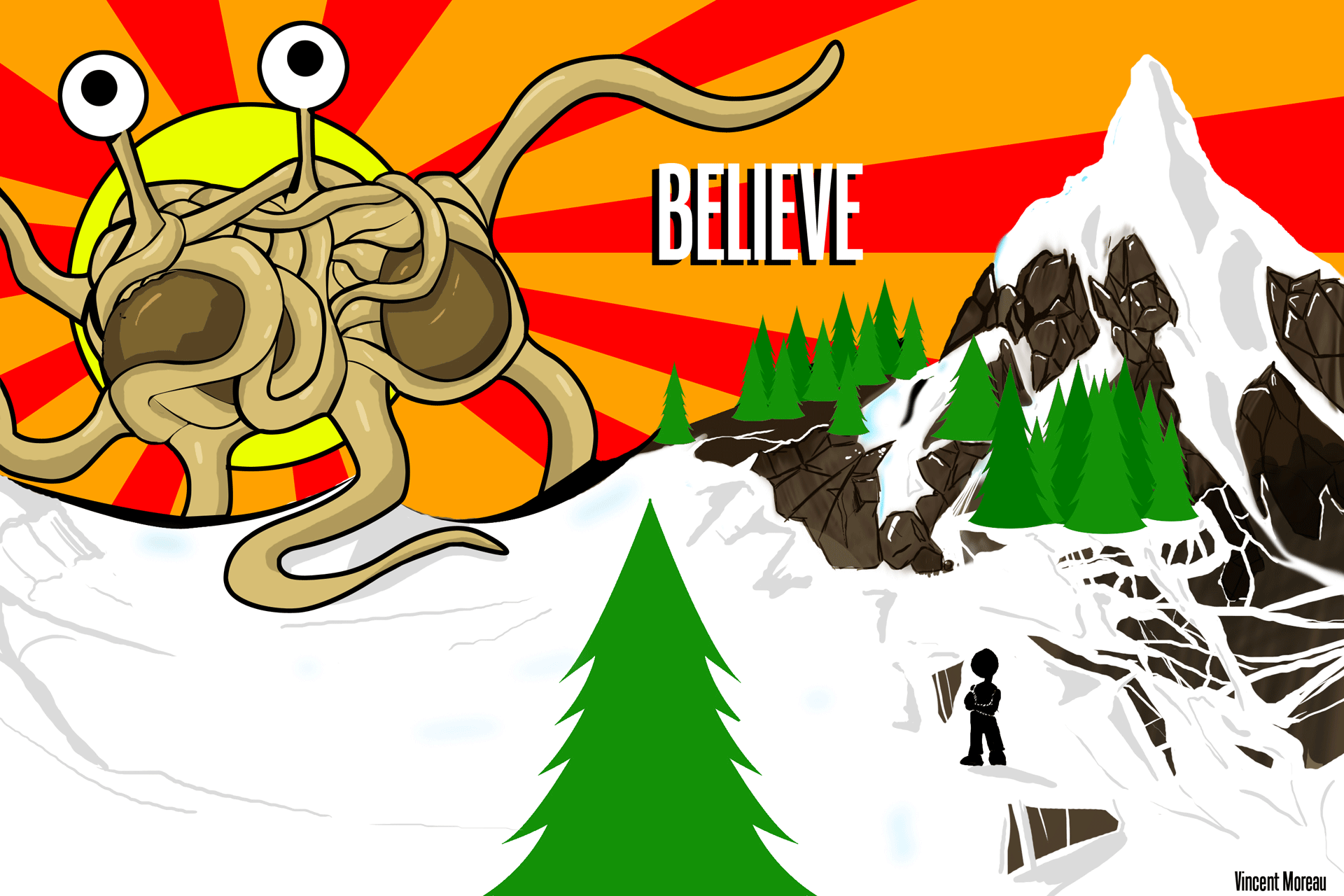In the Beginning « Church of the Flying Spaghetti Monster