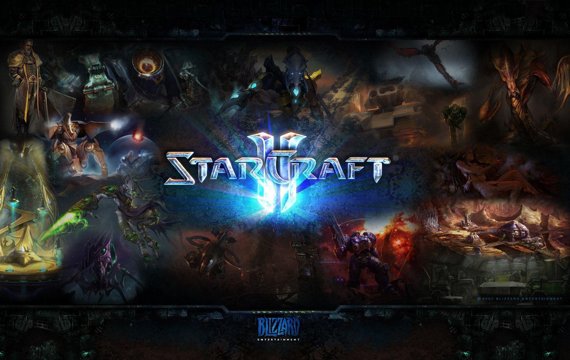 Starcraft 2 Wallpaper 1900x1200 HD Game Wallpa HD Game