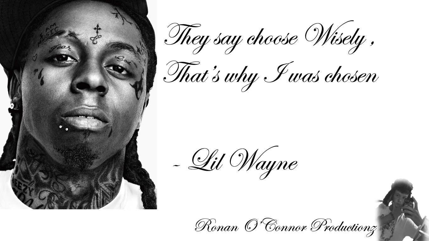 Lil Wayne Quotes HD Wallpaper. High Definition Wallpaper
