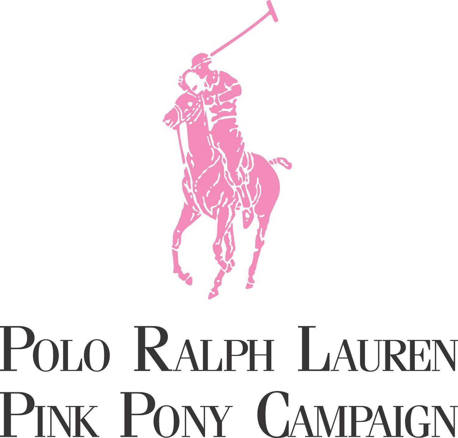 image For > Ralph Lauren Logo Pink