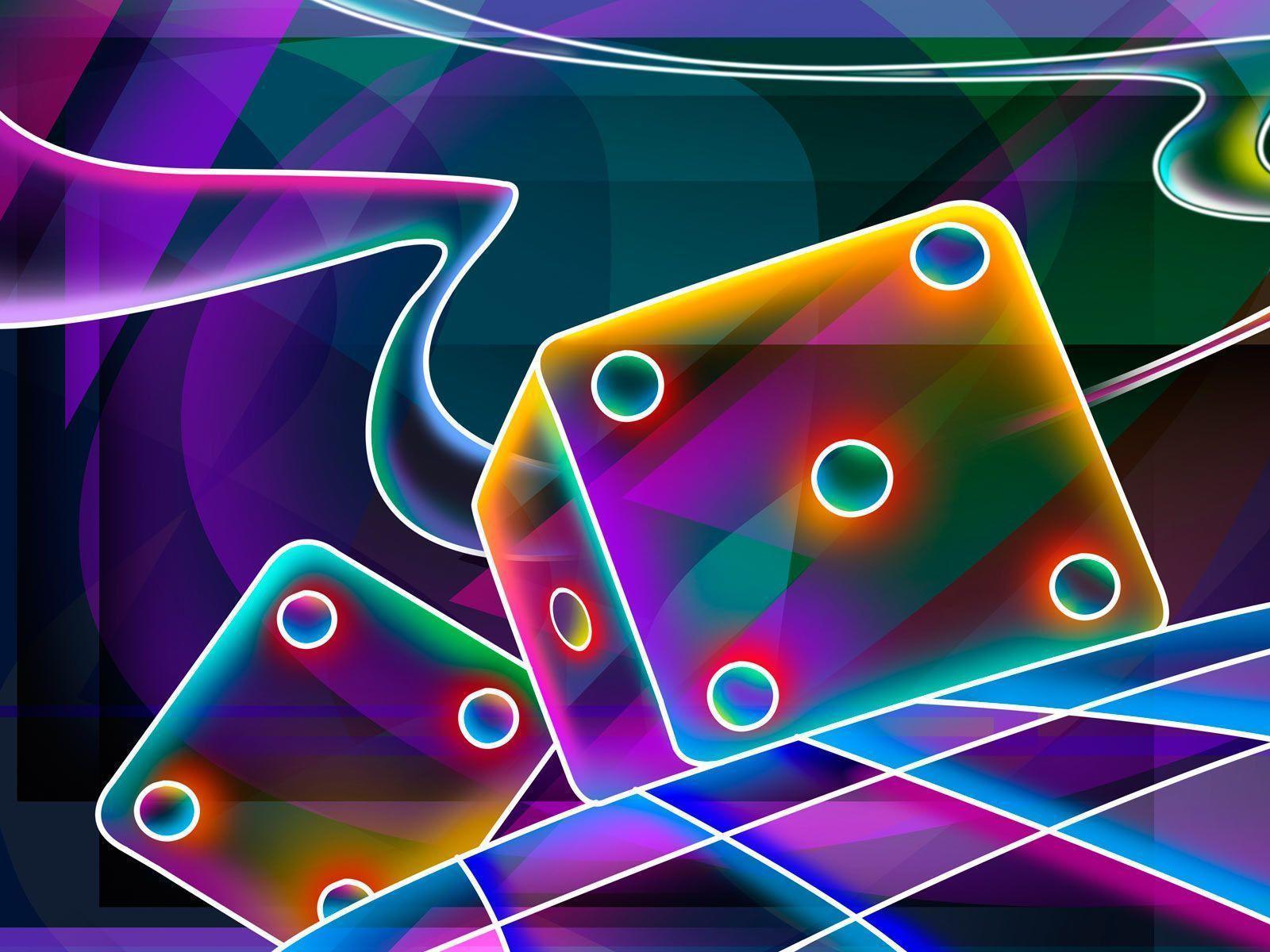 Colorful 3D Abstract Wallpaper HD Background 9 HD Wallpaper