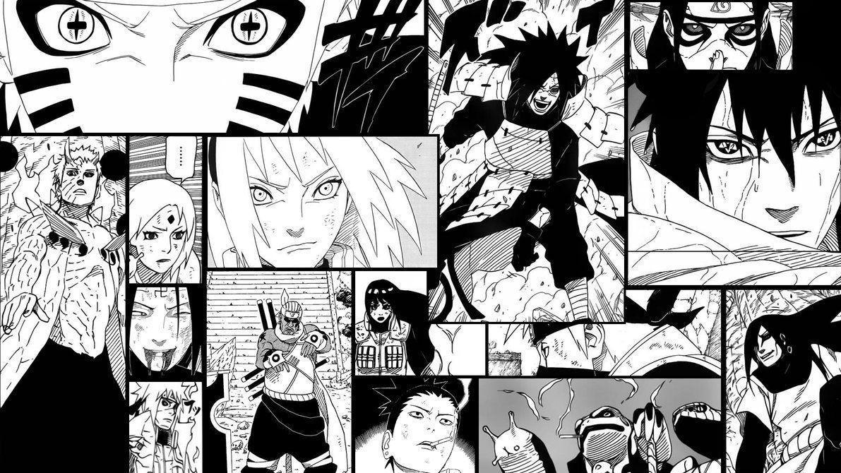 A Naruto Manga Wallpaper