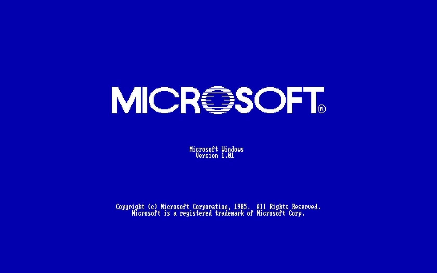 Windows Microsoft 1985 Wallpaper