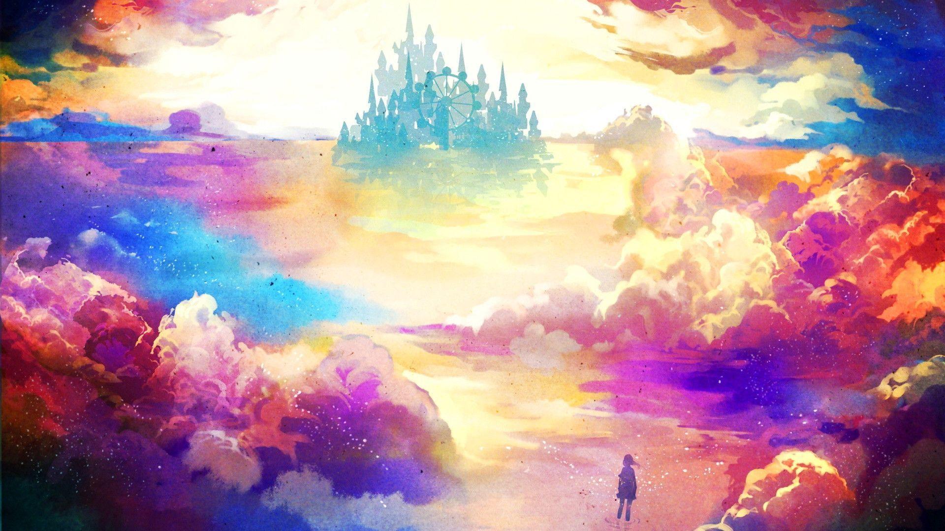 Castle fantasy world Wallpaper