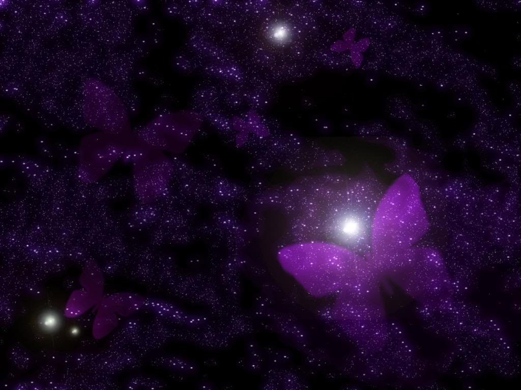 image For > Purple Butterfly Desktop Wallpaper