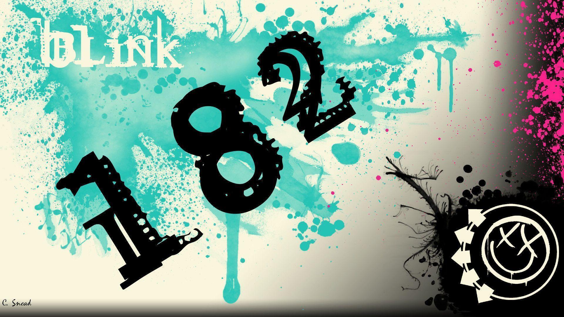 Blink 182 Wallpaper Abstract Graffiti wallpaper #