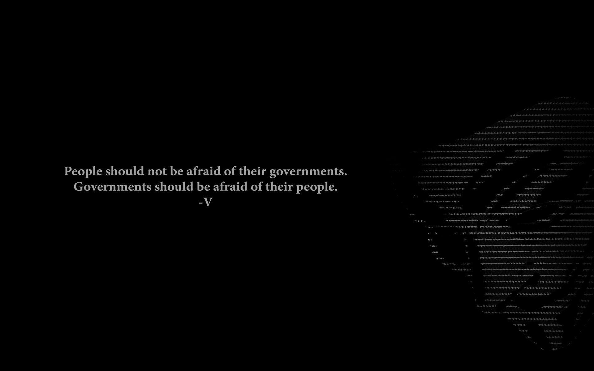 Anonymous Quote wallpaper