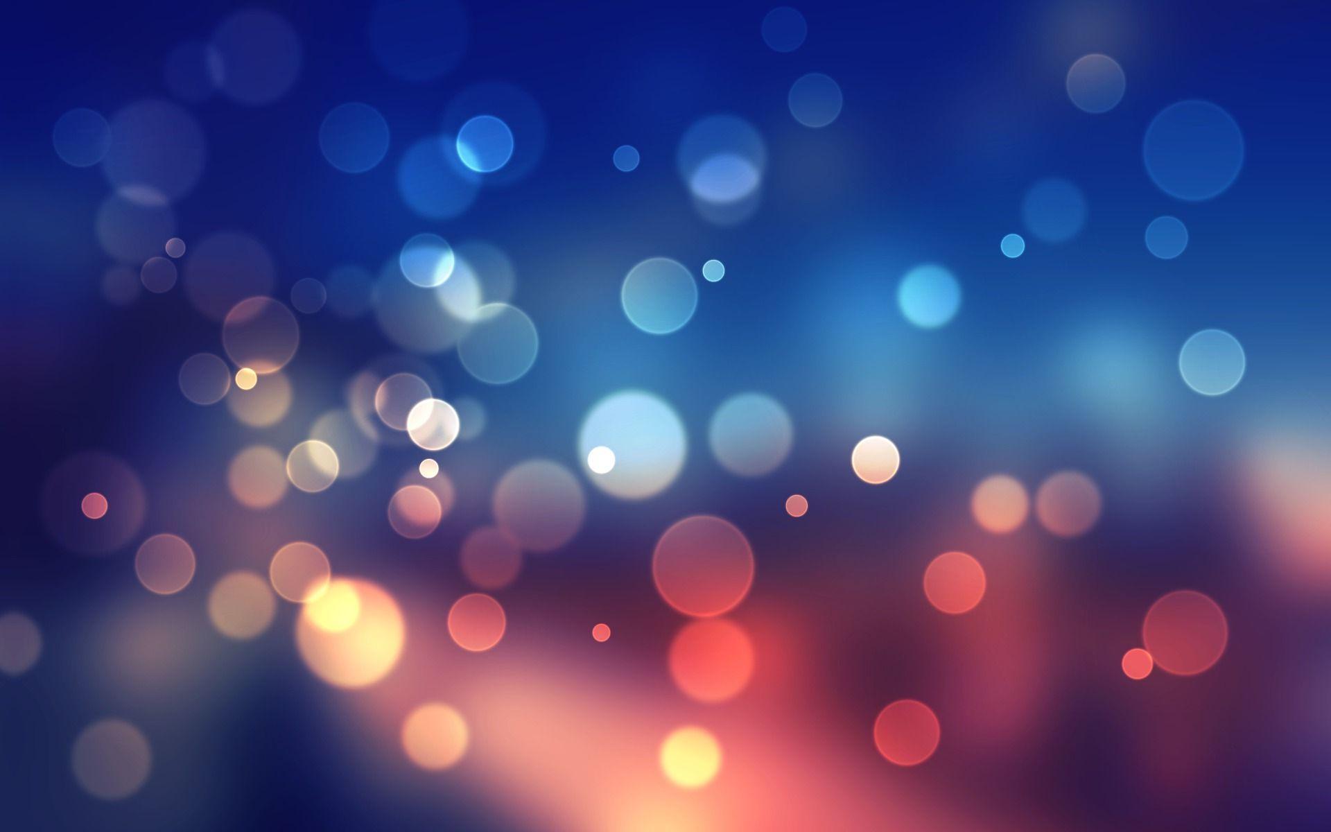 Wallpaper For > Light Bubbles Wallpaper HD