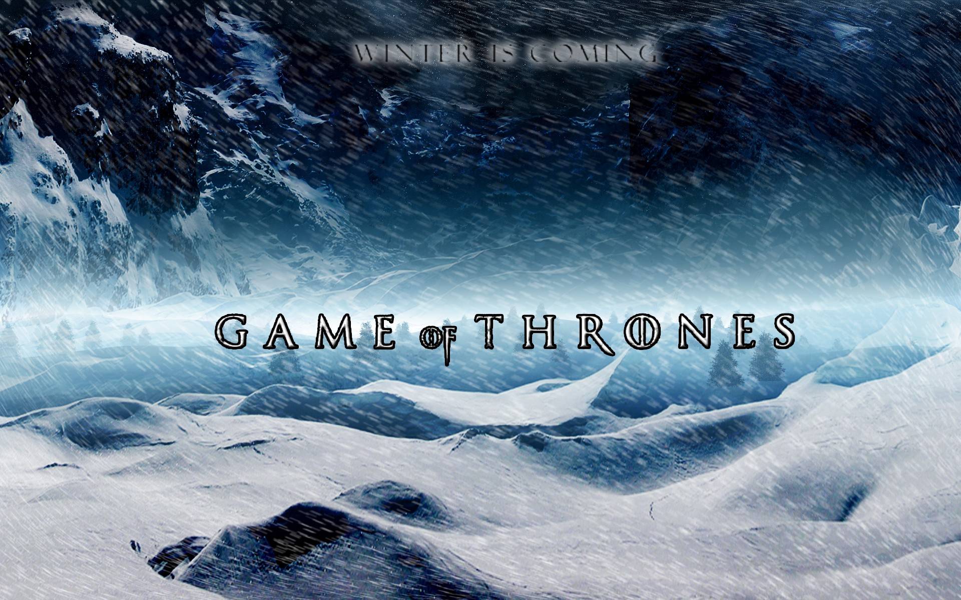 Winter is coming, House Stark of Thrones wallpaper