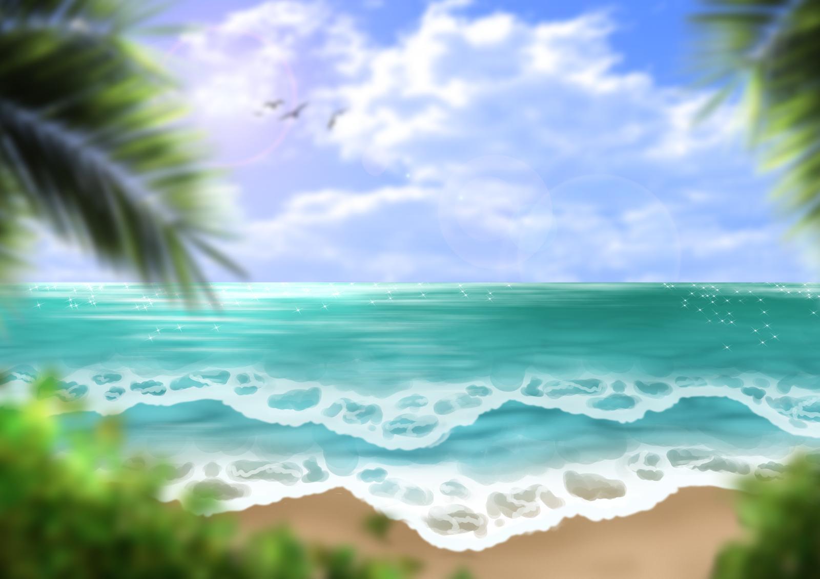 Free Beach Background II