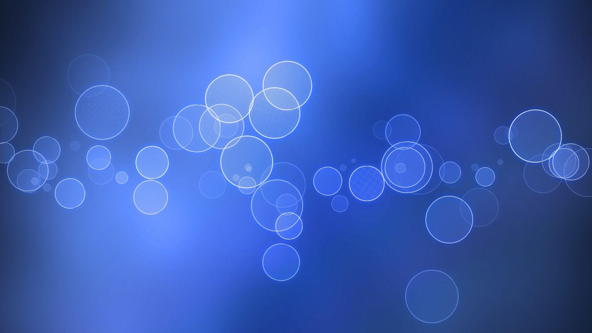 Download Blue Circles Wallpaper 1920x1080