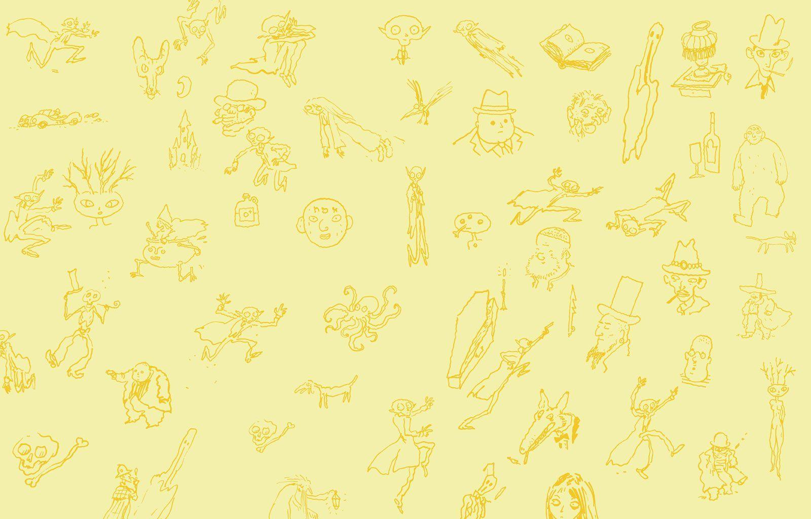 Cool Yellow Background Designs