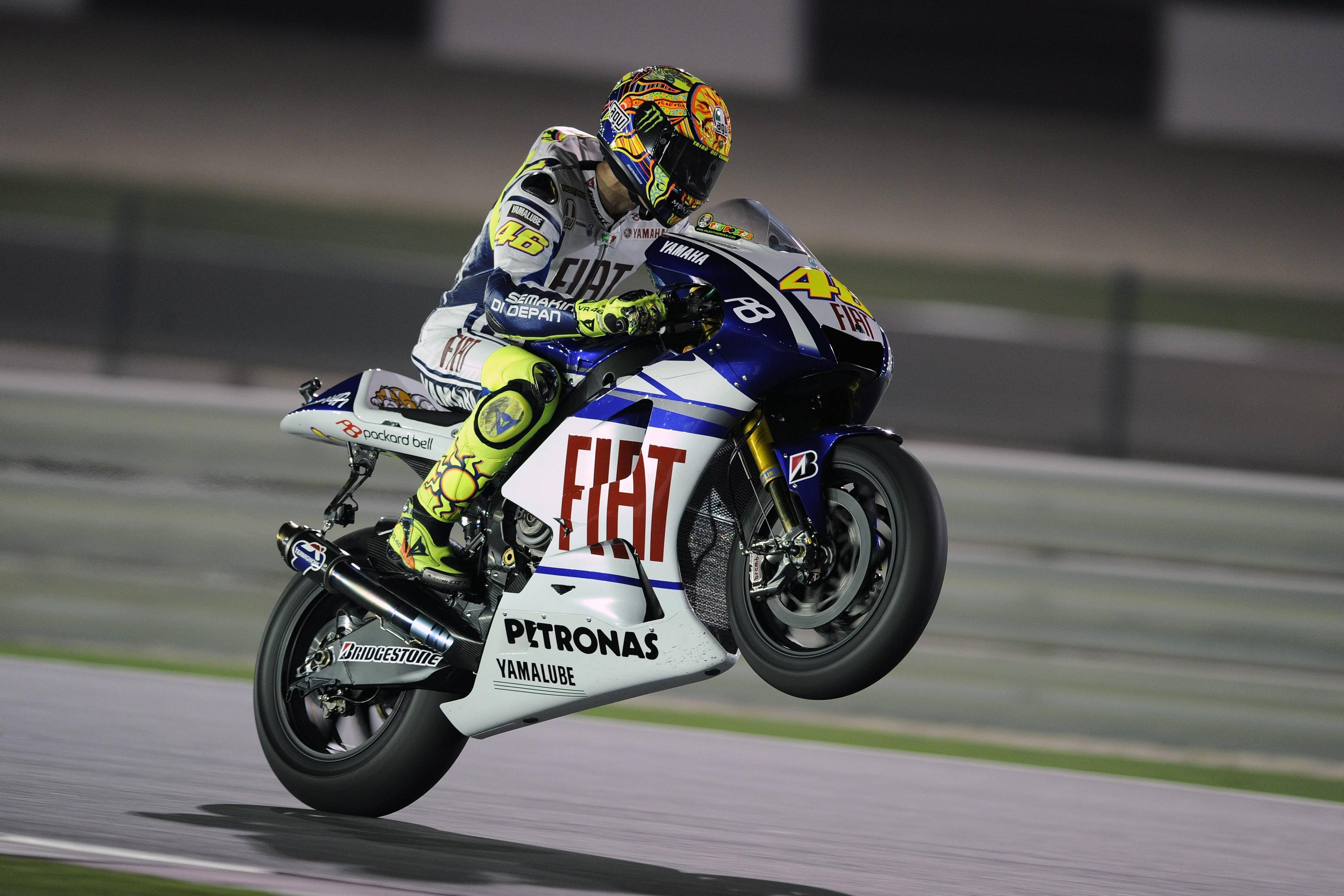 Motogp Thrilling Start To The Season With Rossi Taking First Win