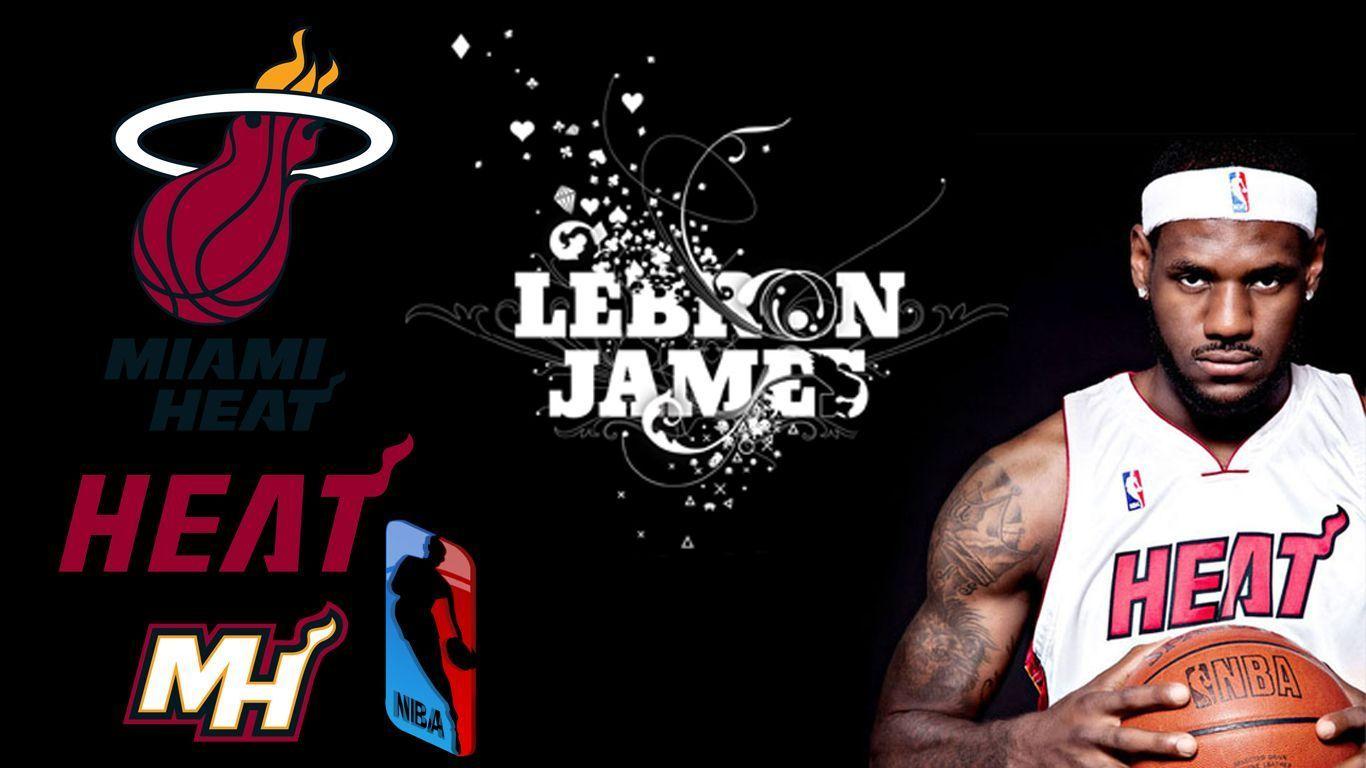 Lebron James Dunk Heat