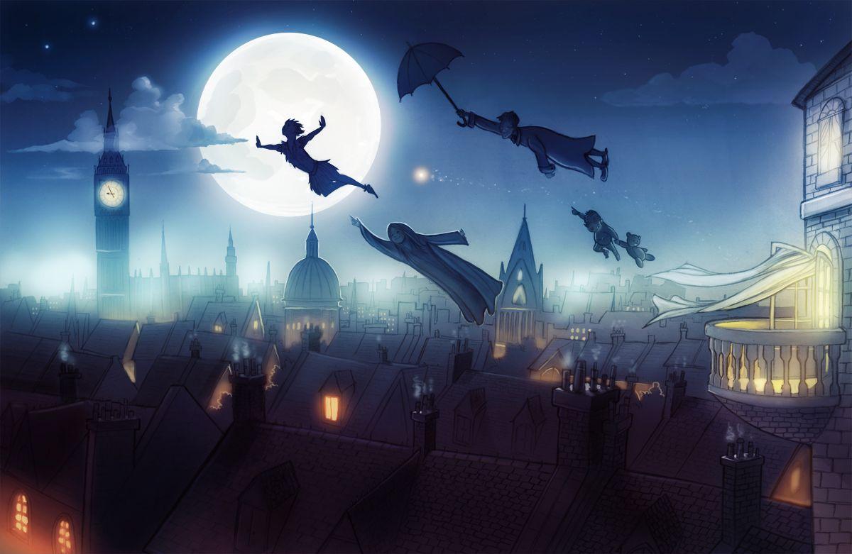 image For > Neverland Peter Pan Wallpaper