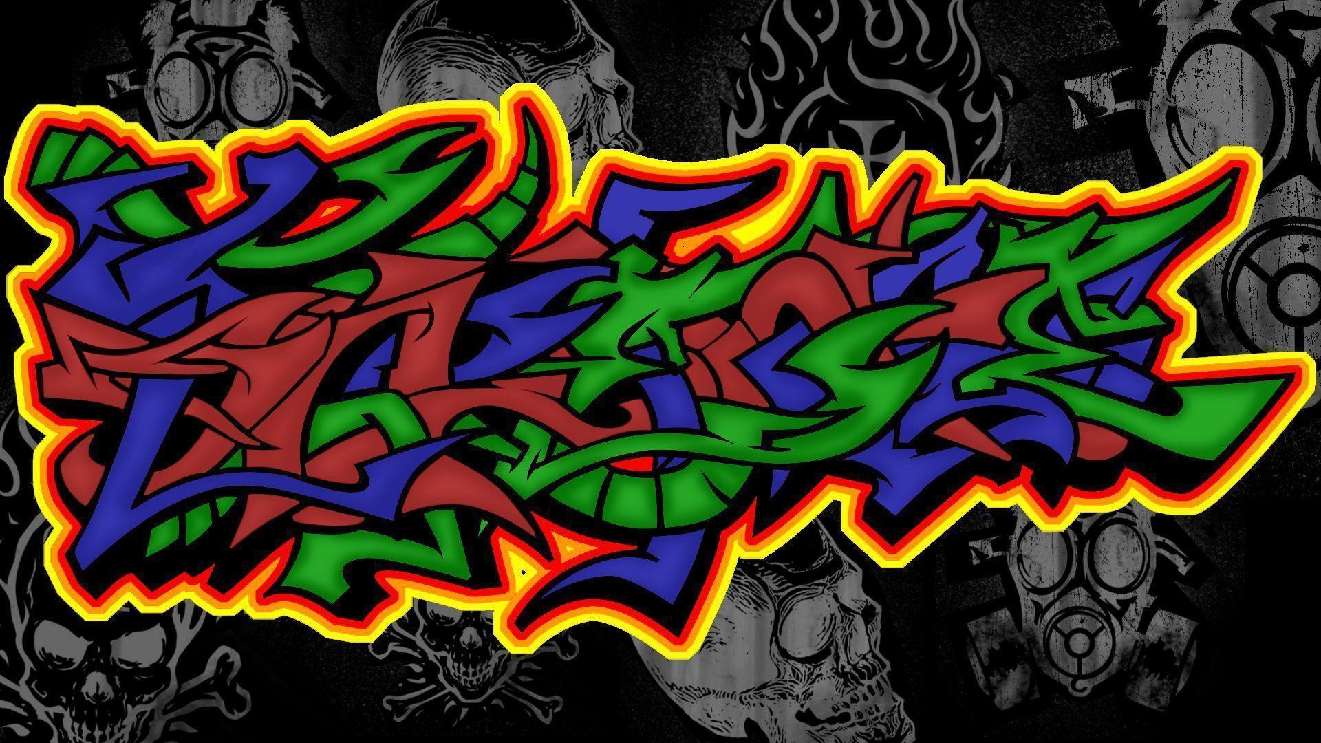 Graffiti 3D wallpaper Awesome Street Art Desktop background taken