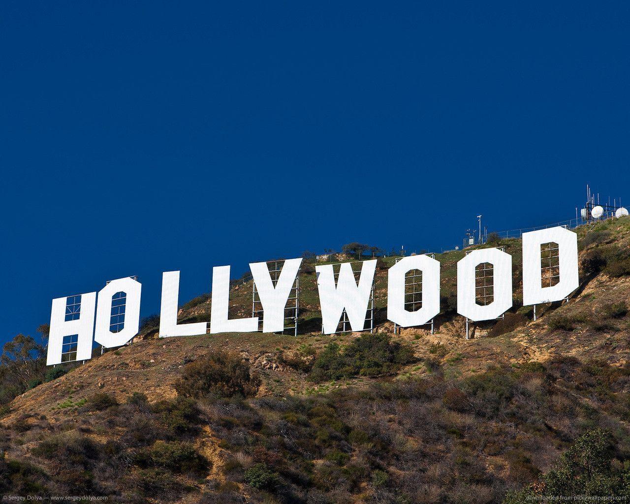 Download 1280x1024 Hollywood Sign Wallpaper