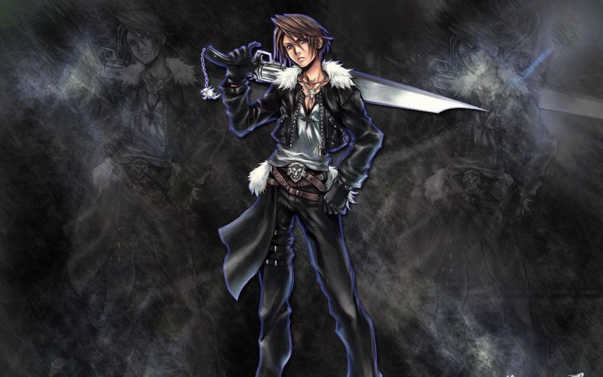 Final Fantasy VIII: How to Get Blue Hair for Squall Leonhart - wide 11