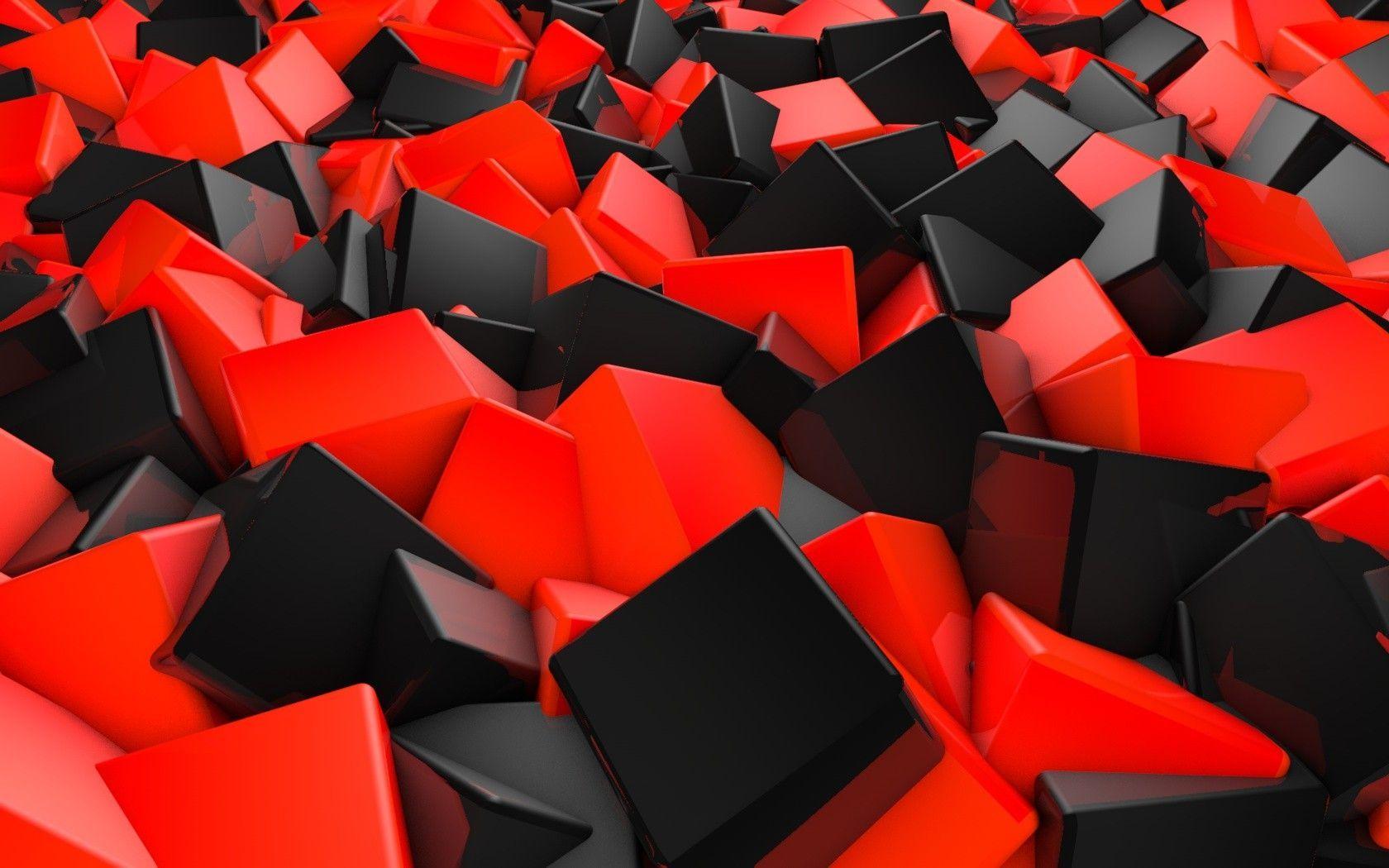 Black And Red Abstract Wallpaper 2628 HD Wallpaper in Abstract