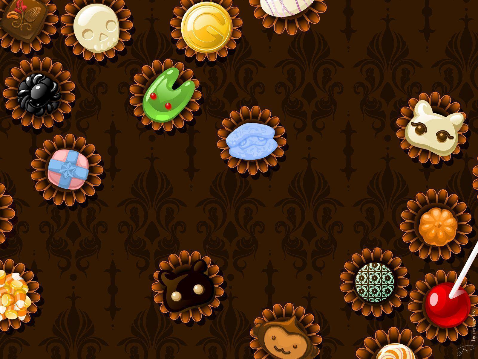 Gaia Wallpaper: Wall Of Candy By Pepper Tea
