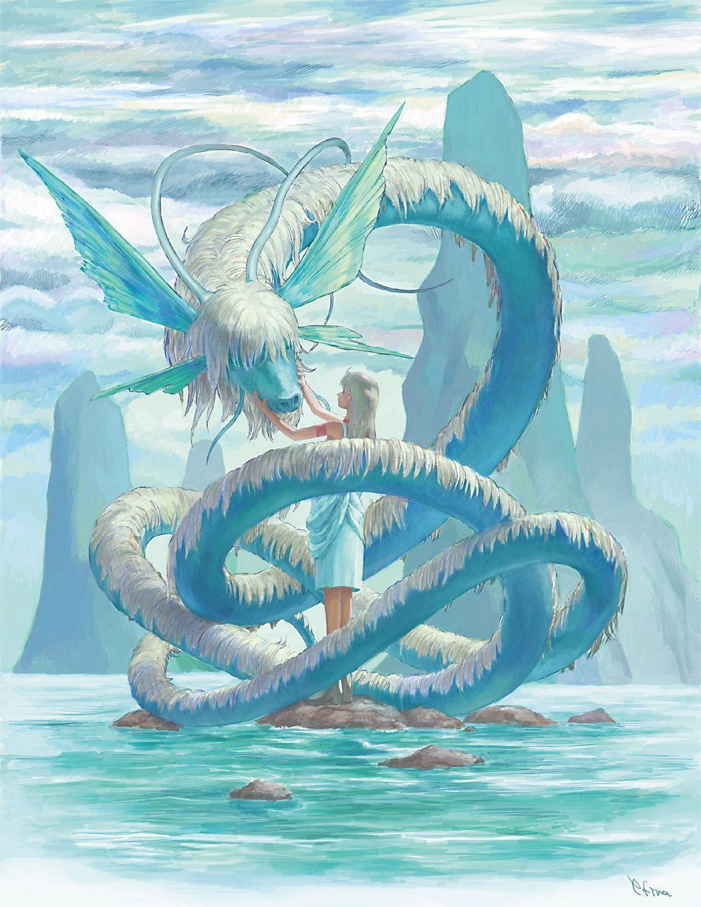 Water Dragon Art