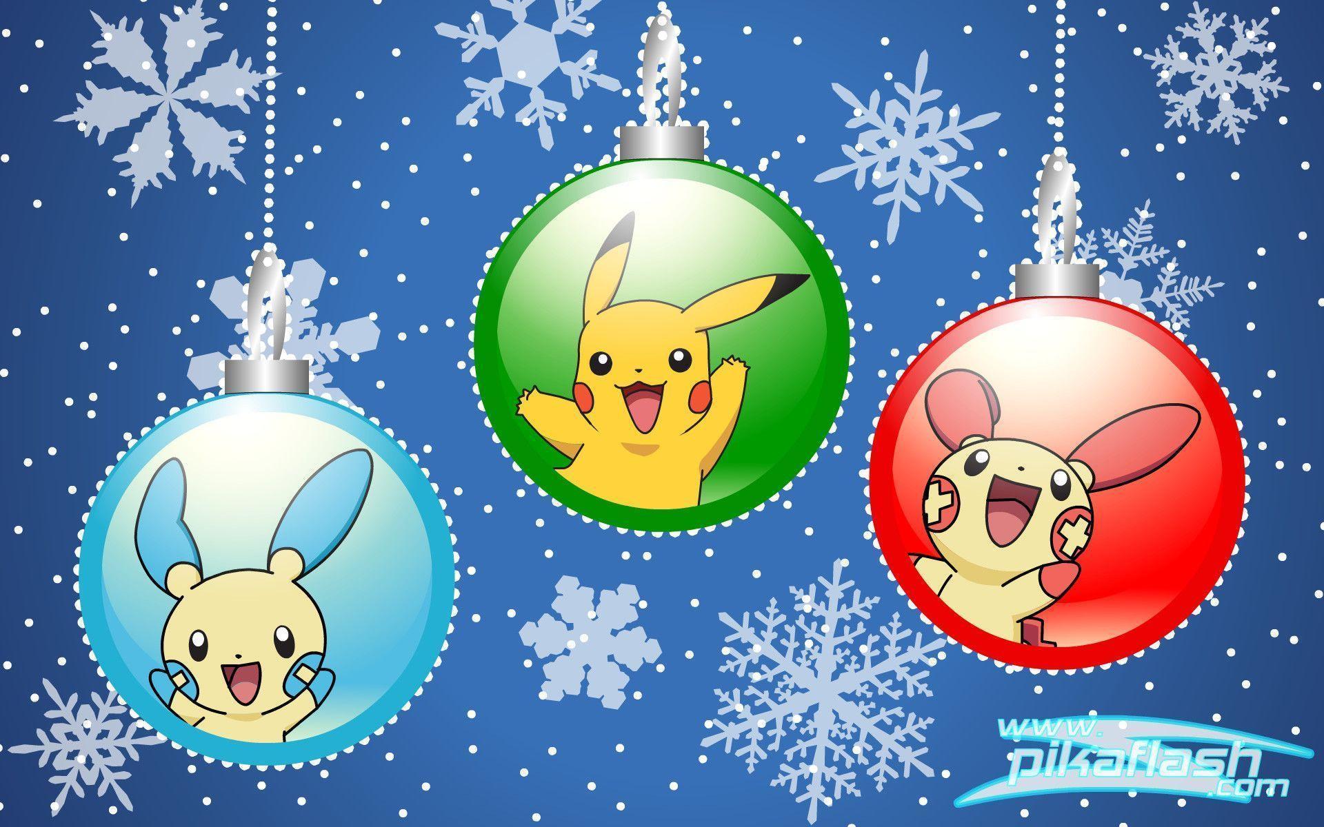 Pokemon Christmas Wallpapers - Wallpaper Cave