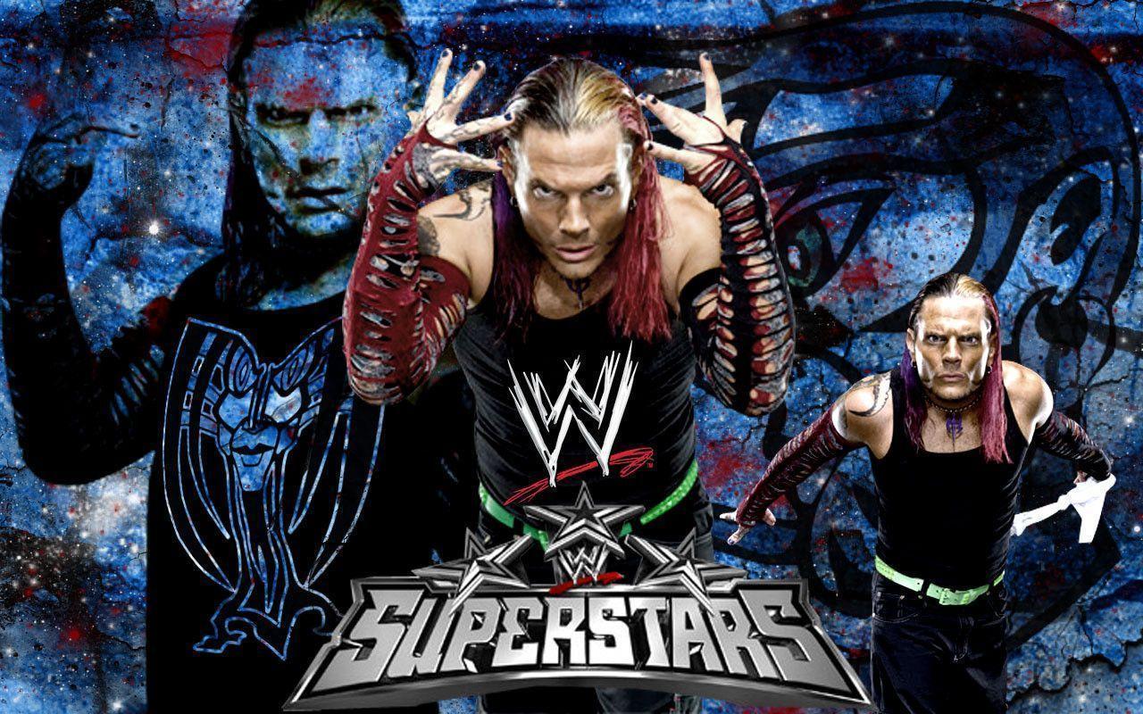 Jeff Hardy WWE Superstar HD Wallpaper for Desktop Background