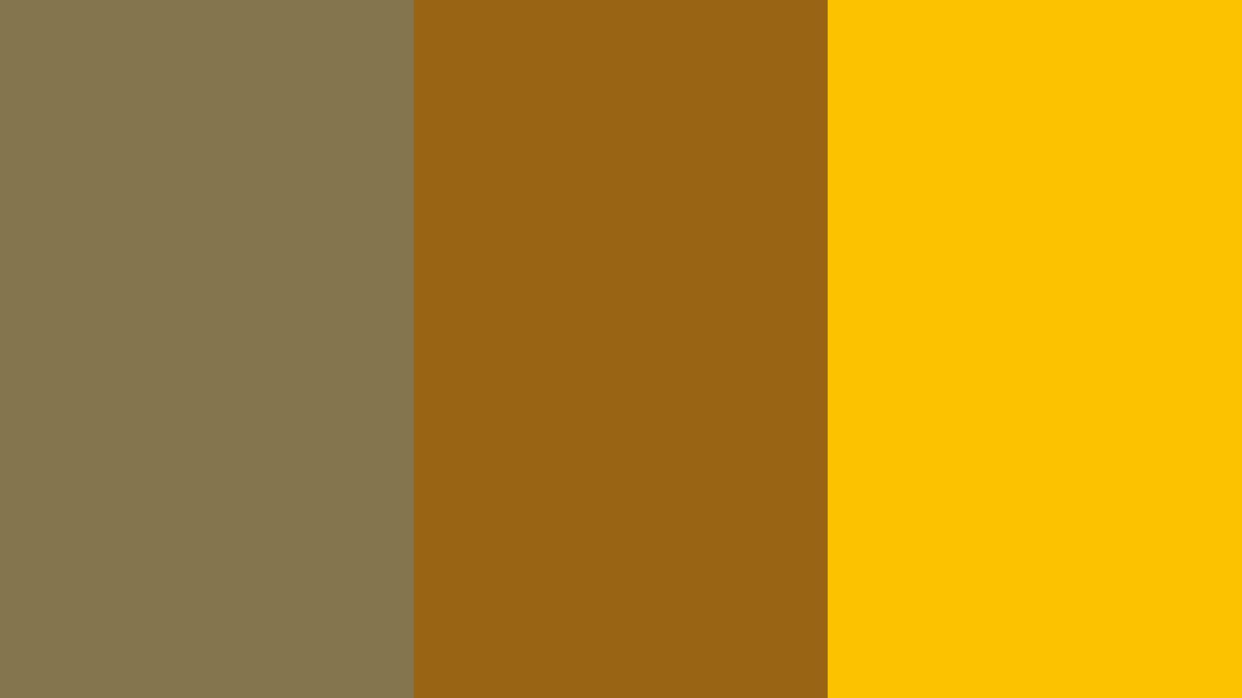 Gold Fusion, Golden Brown and Golden Poppy Three Color
