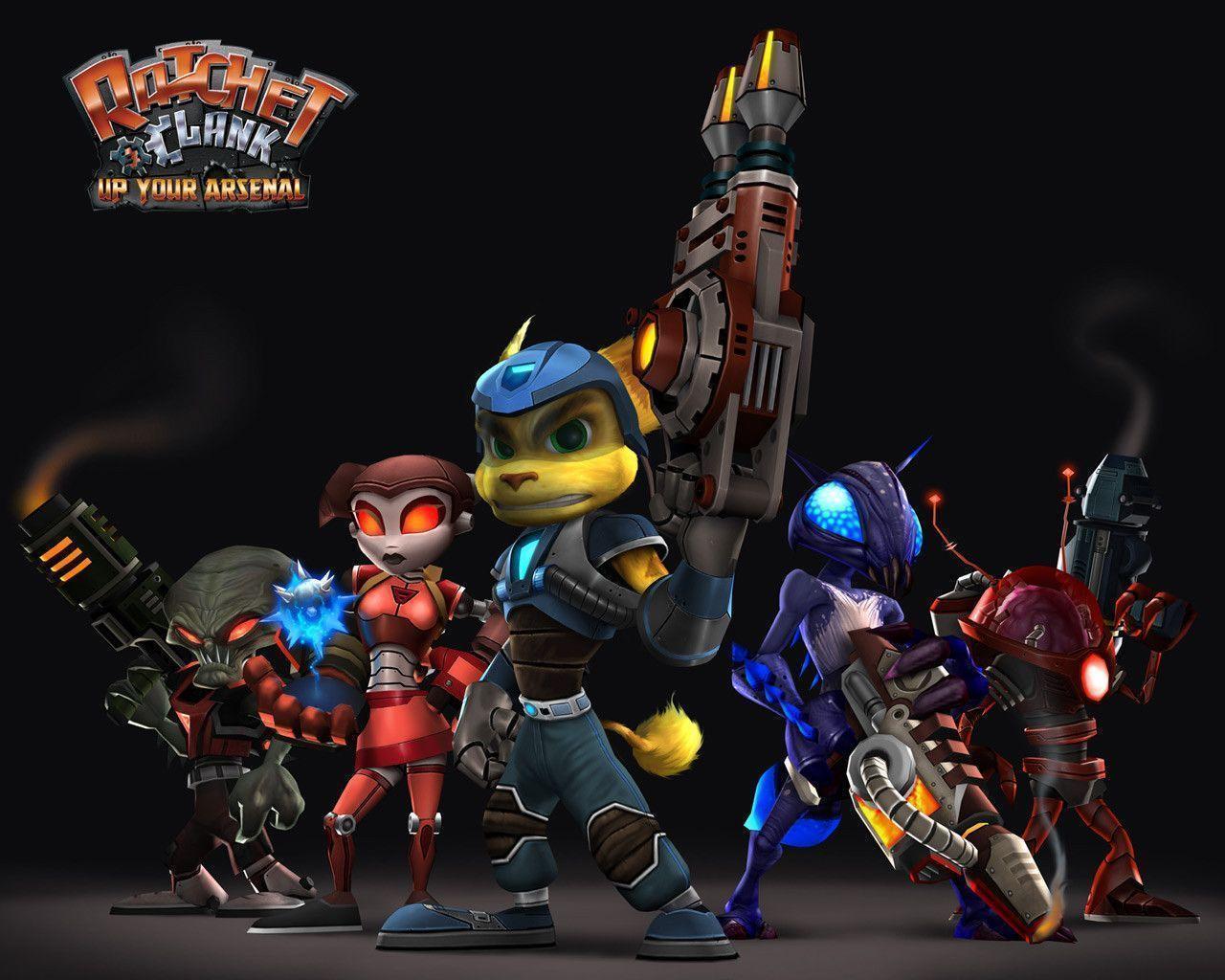 Ratchet & Clank and Clank Wallpaper