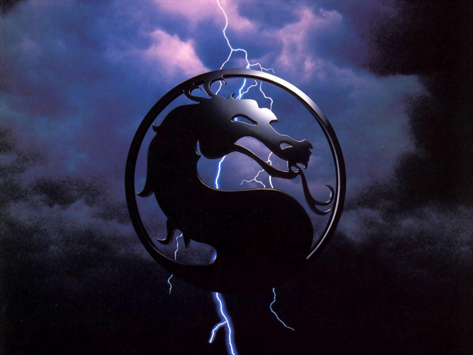 image For > Mortal Kombat Dragon Logo Wallpaper