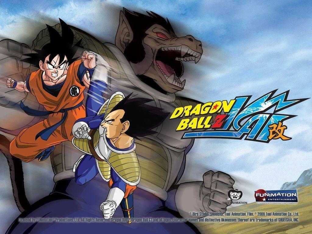Dragon Ball Z Kai Vegeta Goku Kamehameh wallpaper #