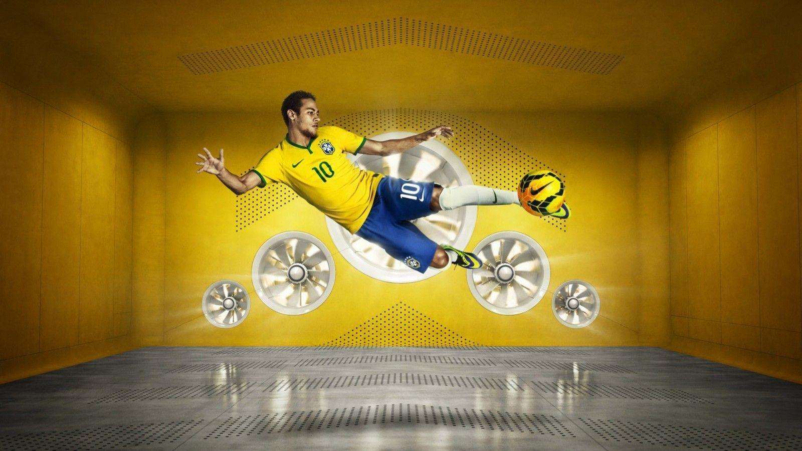 Neymar JR 2014 World Cup Brazil Nike Wallpaper Wide or HD. Male