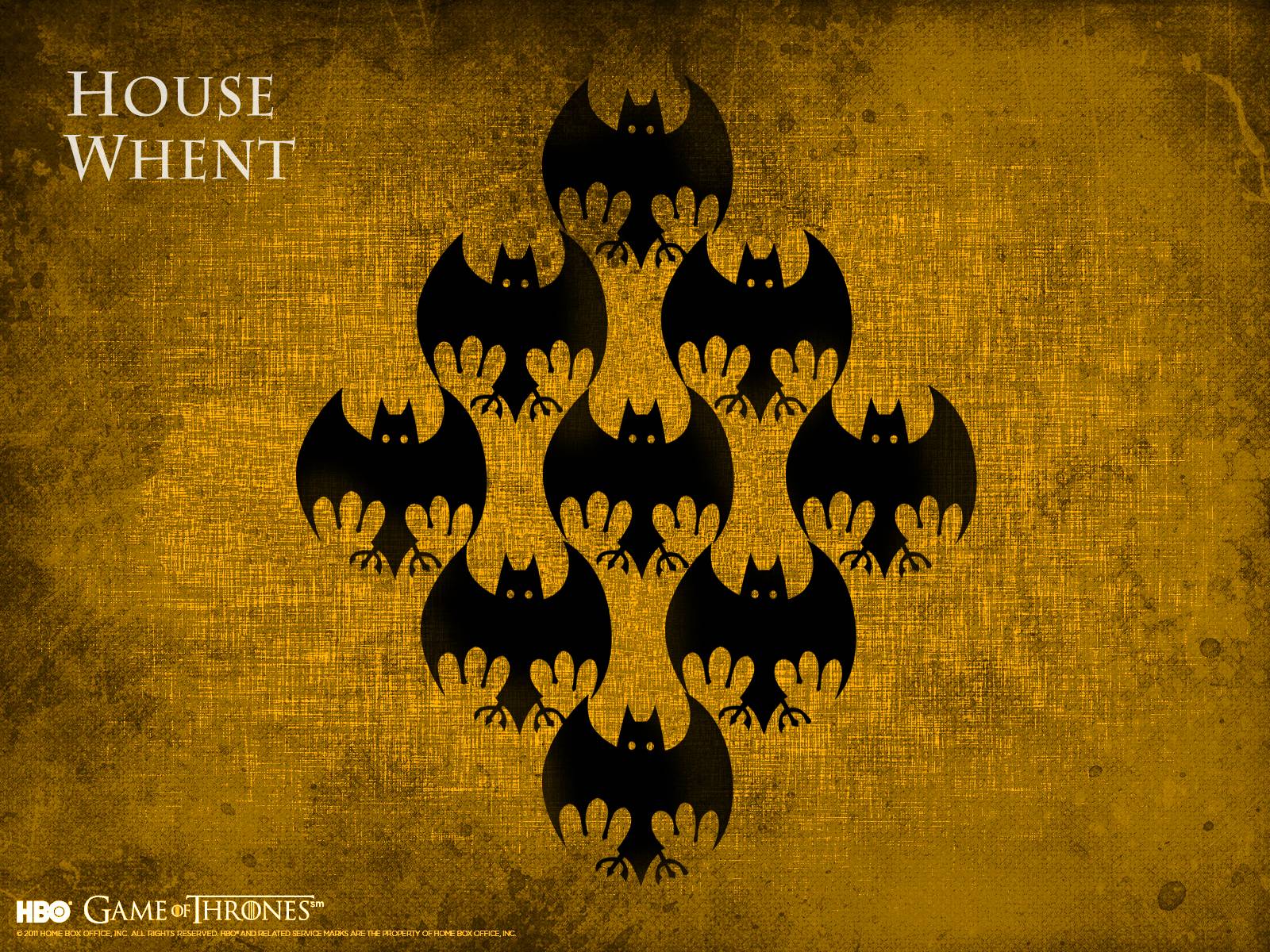 House Whent of Thrones Wallpaper
