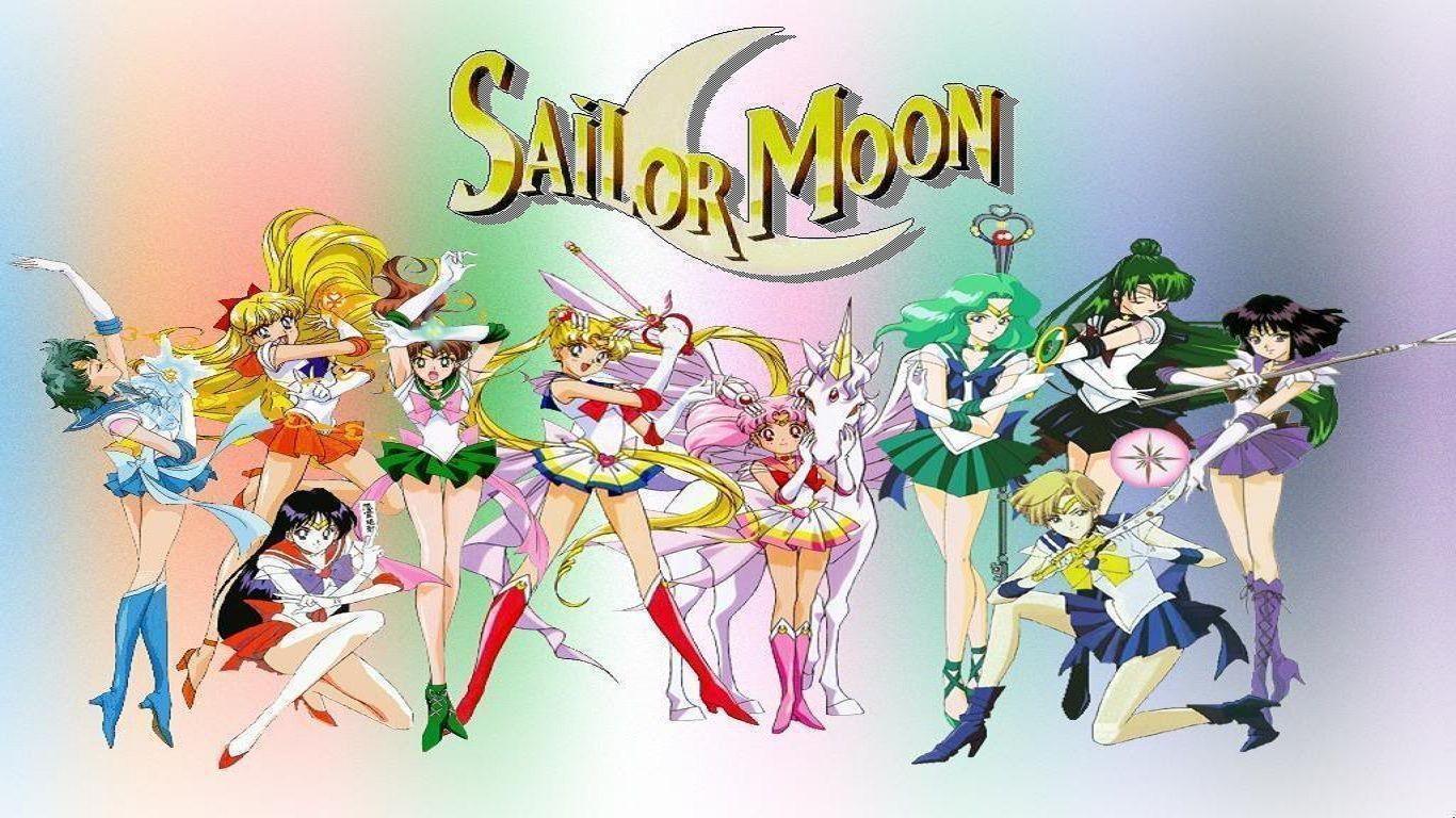 Sailor Moon Nine desktop PC and Mac wallpaper