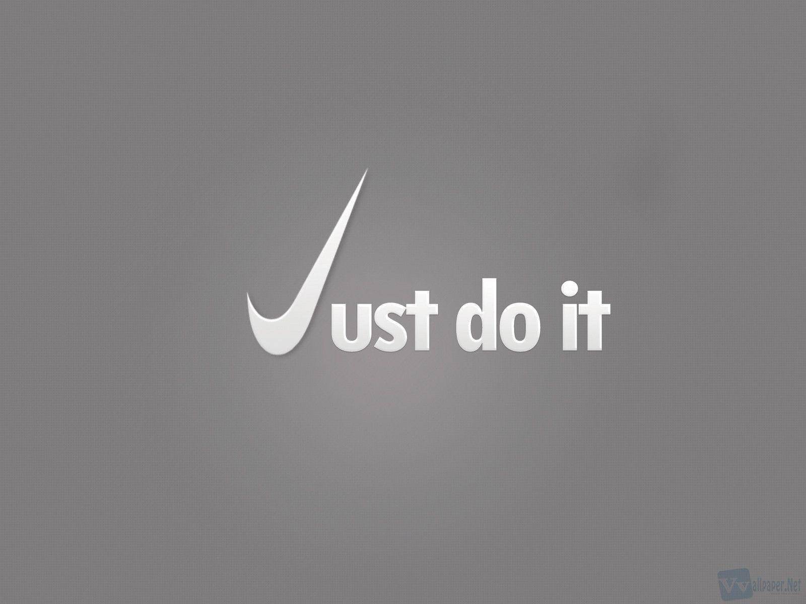 Wallpaper Logo Nike Just Do It Picture 5 HD Wallpaper. Hdwalljoy