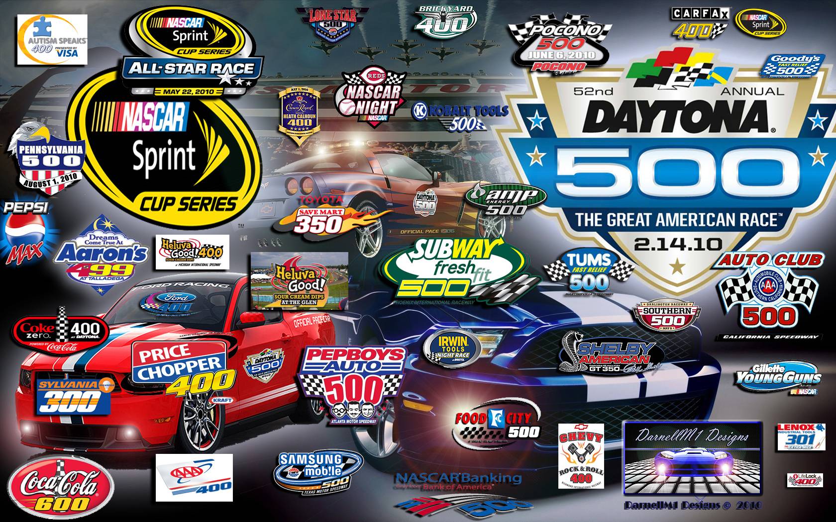 Nascar Logo Wallpaperk3