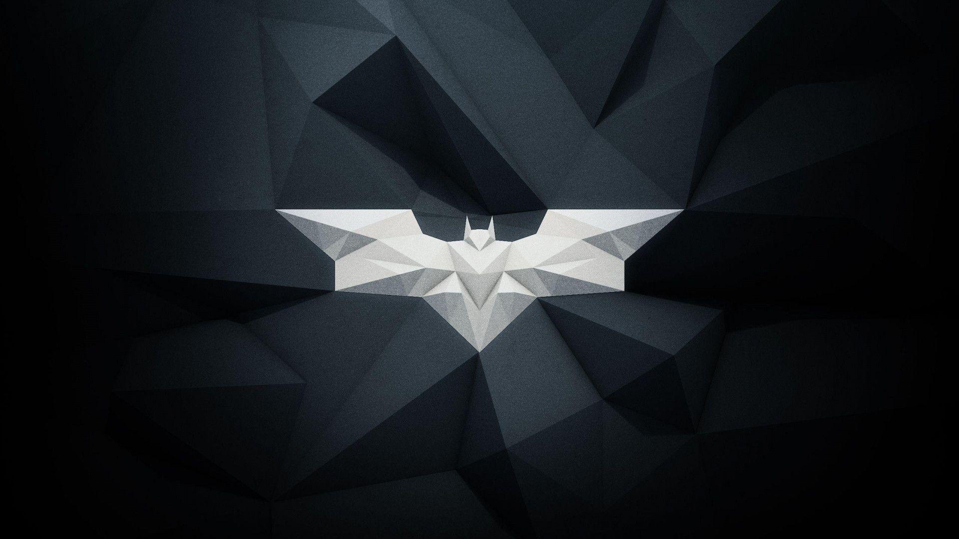 Modern Batman Logo desktop PC and Mac wallpaper