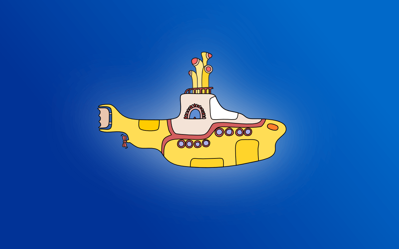 yellow submarine background